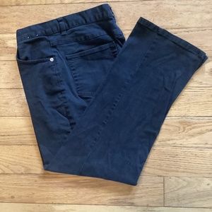 Vintage Northern reflections 90s black denim style pants 10 petite